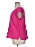 Three Dots 100% Cotton Pink Short Sleeve Blouse Size XL - photo 5