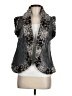 Joseph Ribkoff 100% Polyester Gray Vest Size 8 - photo 1