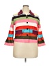Uoozee 100% Polyester Color Block Pink 3/4 Sleeve Blouse Size 2X - photo 1