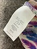 CAbi 100% Polyester Animal Print Purple Short Sleeve Blouse Size XS - photo 8