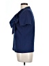 Sinclaire 100% Cotton Blue Short Sleeve Top Size L - photo 5