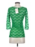 Young Essence 100% Polyester Green 3/4 Sleeve T-Shirt Size S - photo 2