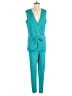 Venus Solid Teal Jumpsuit Size M - photo 1