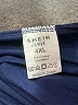 Shein Curve Solid Blue Casual Dress Size 4X - photo 7