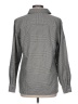 Foxcroft Houndstooth Gray Long Sleeve Button-Down Shirt Size 10 - photo 2