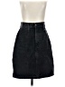 Assorted Brands 100% Cotton Solid Black Denim Skirt Size 7 - photo 1