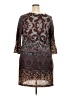 CHRIS McLaughlin Paisley Brown Casual Dress Size 18 - photo 2