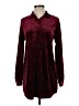Superdown Burgundy Long Sleeve Blouse Size S - photo 1
