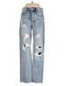 Lucky Brand Hearts Blue Jeans Size 25 waist - photo 1