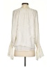 Ramy Brook Ivory Long Sleeve Silk Top Size XS - photo 2