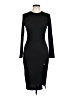 Shein Solid Black Cocktail Dress Size L - photo 1