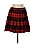Love Tree Plaid Red Casual Skirt Size M - photo 1