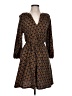 Boden Paisley Brown Casual Dress Size 10 - photo 1