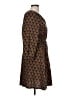 Boden Paisley Brown Casual Dress Size 10 - photo 4