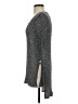 Deletta Gray Long Sleeve Top Size XS - photo 5