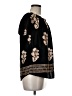 Fab'rik Floral Black Short Sleeve Blouse Size M - photo 4