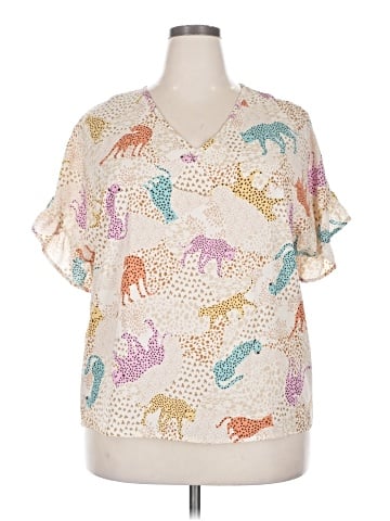 Entro Short Sleeve Blouse (view 1)