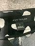 Ann Taylor 100% Polyester Polka Dots Black Shorts Size 8 - photo 3