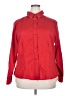 Lee Red Long Sleeve Blouse Size 2X - photo 1