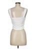 Shein White Sleeveless Top Size M - photo 2