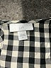 J.Jill 100% Rayon Checkered-gingham Black 3/4 Sleeve Blouse Size M - photo 7