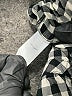 J.Jill 100% Rayon Checkered-gingham Black 3/4 Sleeve Blouse Size M - photo 8