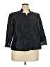 Plaza South 100% Polyester Black Jacket Size 20 - photo 1