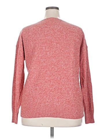 Marled Pullover Sweater (view 2)