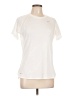 Nike 100% Polyester Ivory Active T-Shirt Size L - photo 1