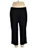 Susan Graver Solid Black Active Pants Size XL - photo 1