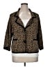 Nine West Animal Print Gold Jacket Size XL - photo 1