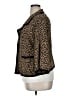 Nine West Animal Print Gold Jacket Size XL - photo 5
