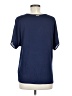 MICHAEL Michael Kors 100% Polyester Blue Short Sleeve Blouse Size M - photo 2