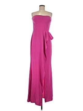 strapless open back dress AQUA Pleated Cutout A Line Dress  DGFOutlet
