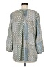 NYDJ 100% Polyester Teal 3/4 Sleeve Blouse Size M - photo 2
