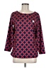 Vineyard Vines Argyle Red 3/4 Sleeve T-Shirt Size M - photo 1