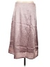 Young Essence 100% Polyester Metallic Silver Formal Skirt Size L - photo 2