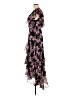 WAYF 100% Polyester Floral Purple Cocktail Dress Size M - photo 5