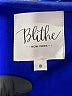Blithe 100% Polyester Solid Blue Cocktail Dress Size 10 - photo 7