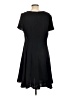 Brooks Brothers 100% Polyester Solid Black Casual Dress Size 12 - photo 2