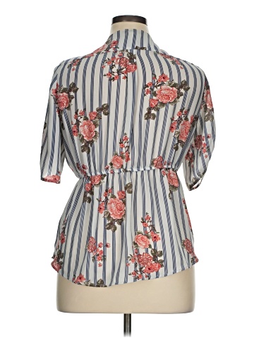 J for Justify Short Sleeve Blouse (view 2)