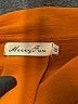 Merry Fun Orange 3/4 Sleeve Blouse Size M - photo 7