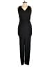 Gilli Solid Black Jumpsuit Size L - photo 1