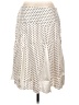 Young Essence 100% Polyester Polka Dots Ivory Casual Skirt Size L - photo 2