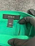J.Crew Solid Green Formal Skirt Size 12 (tall) - photo 3
