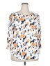 Xieerduo White 3/4 Sleeve Blouse Size XXL - photo 1