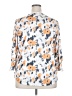 Xieerduo White 3/4 Sleeve Blouse Size XXL - photo 2