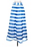 Whit Stripes Blue Casual Skirt Size 4 - photo 1