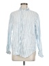 Everlane Stripes Blue Long Sleeve Button-Down Shirt Size 6 - photo 1