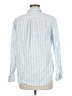 Everlane Stripes Blue Long Sleeve Button-Down Shirt Size 6 - photo 2